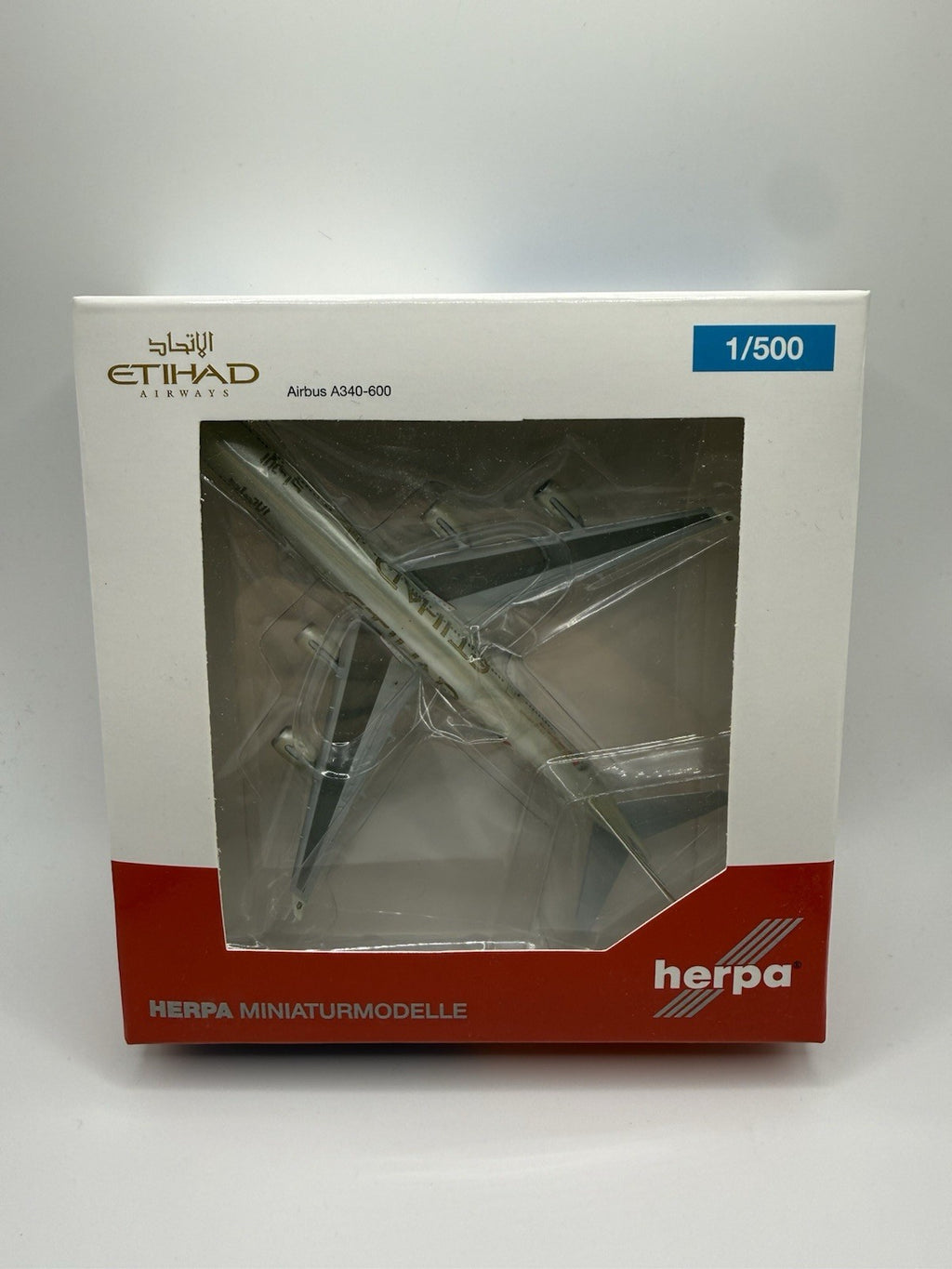 Herpa Wings 1:500 Etihad Airways A340-600