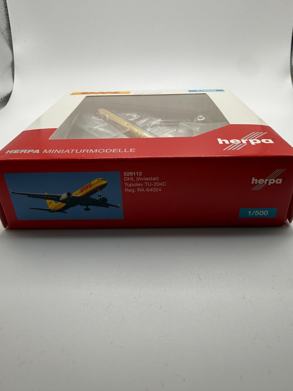 Herpa Wings 1:500 DHL TU-204C