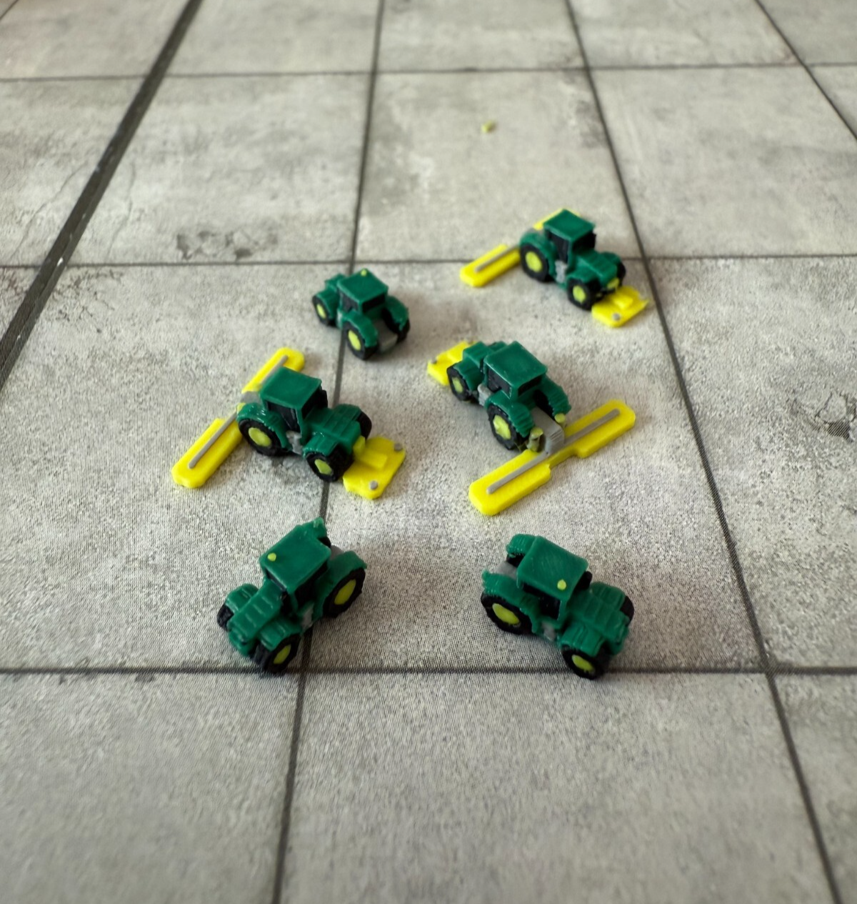 für Herpa Wings 1:500 / 1:400 10x Rasenmäher Lawn mower Tractor GSE /Airport