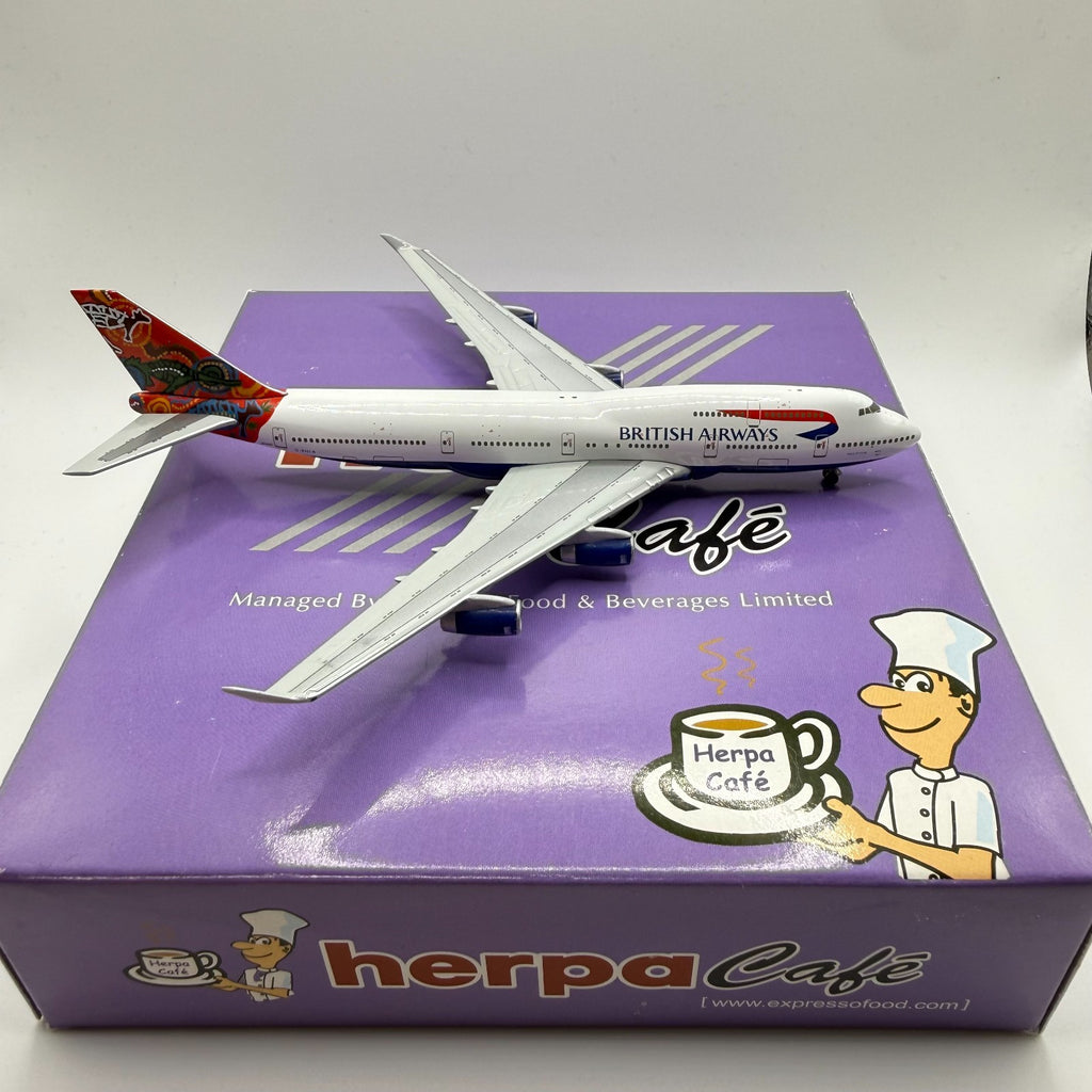 Herpa Wings 1:500 British Airways 747-400