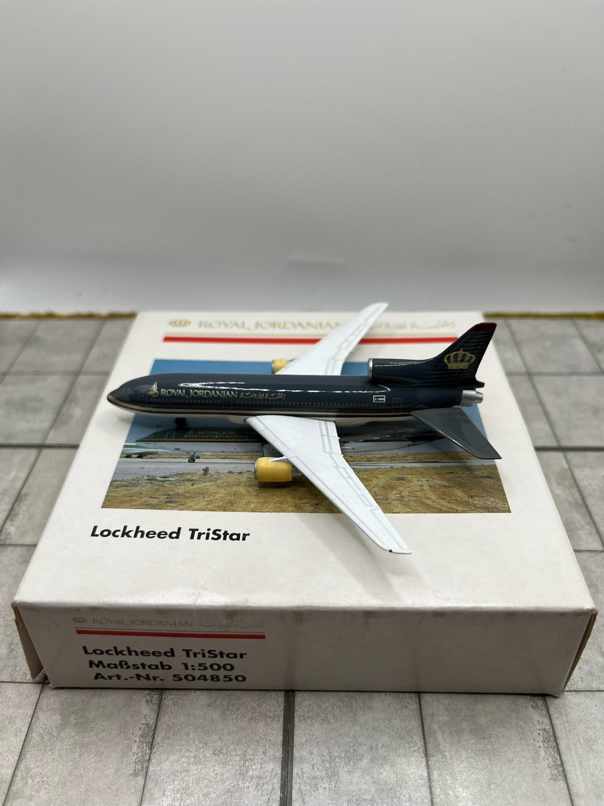Herpa Wings 1:500 Royal Jordanian Tristar