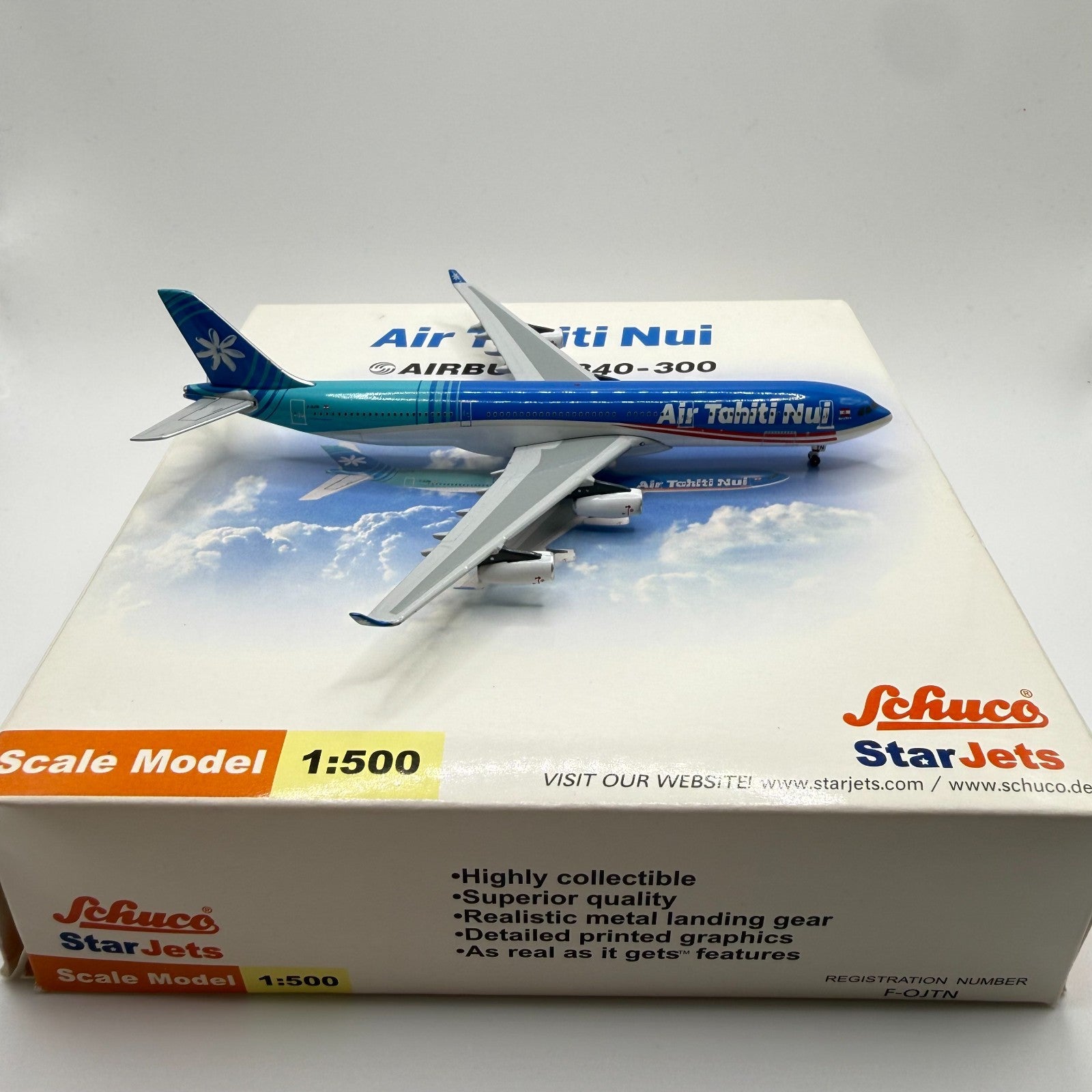 Herpa Wings / Star Jets 1:500 Air Tahiti Nui A340-300
