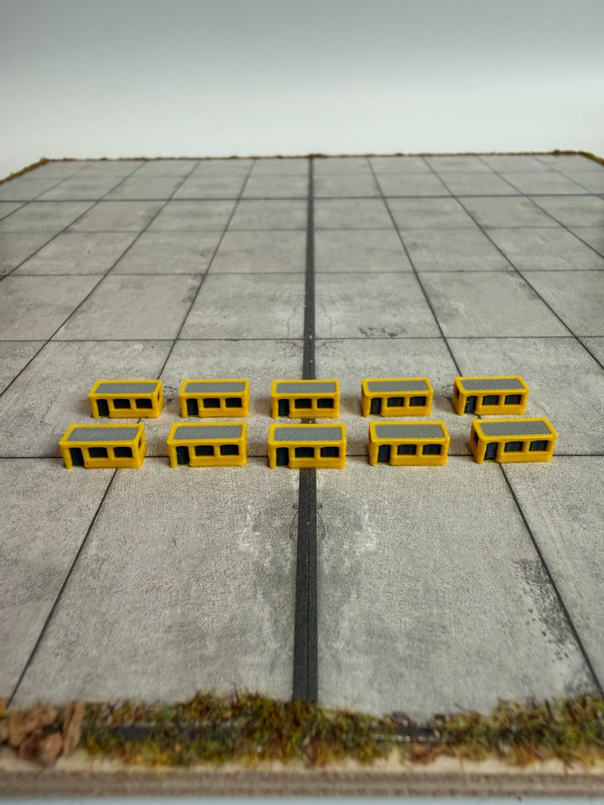 für Herpa Wings 1:500 / 1:400 10x Office Container Büro GSE / Airport Accessoire