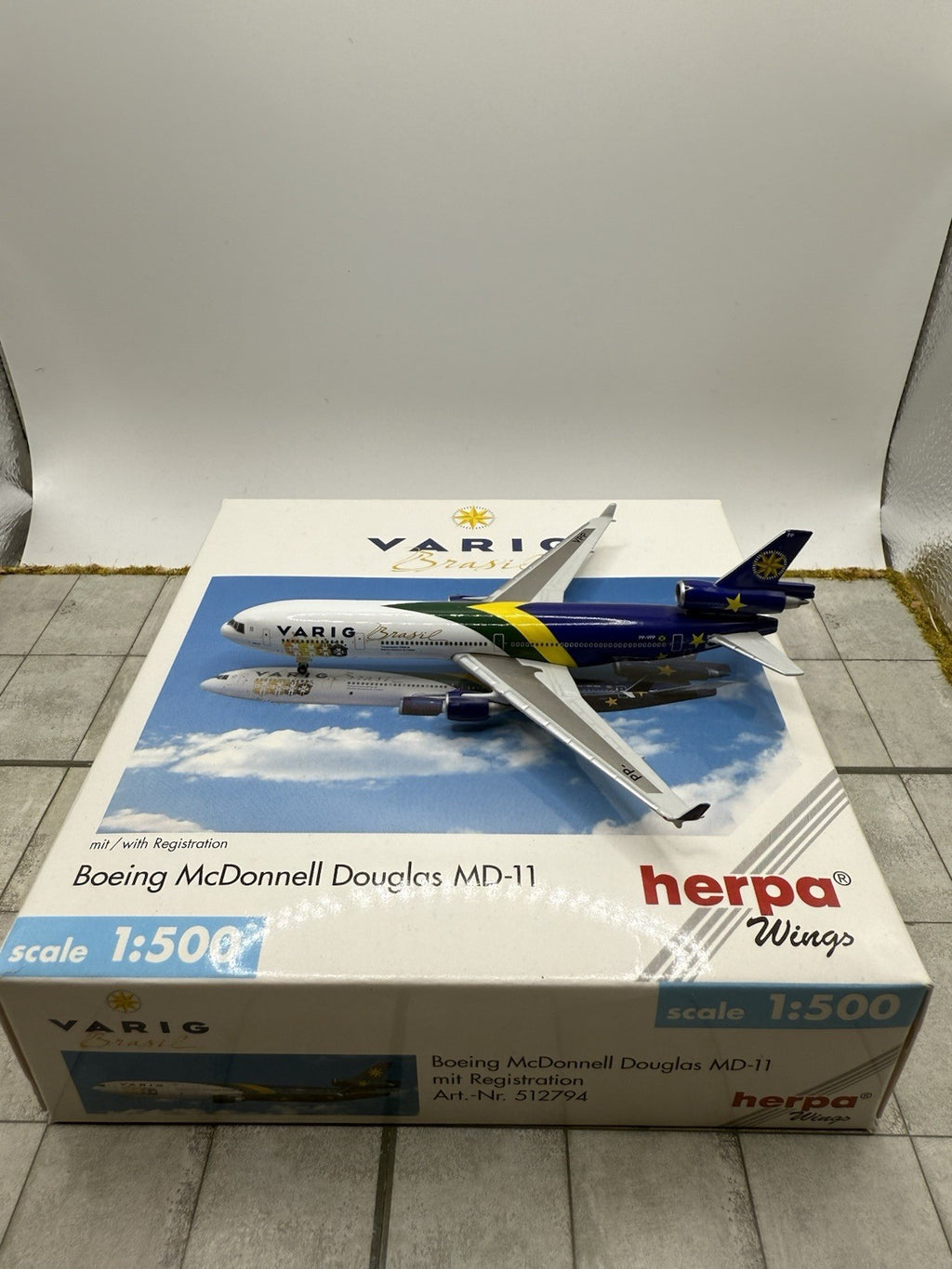 Herpa Wings 1:500 / Star Jets Varig Brasil MD-11