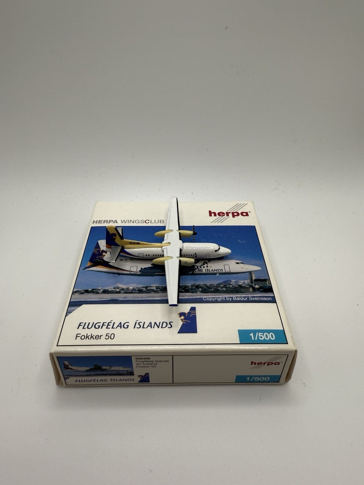 Herpa Wings 1:500 Flugfelag Islands Fokker 50