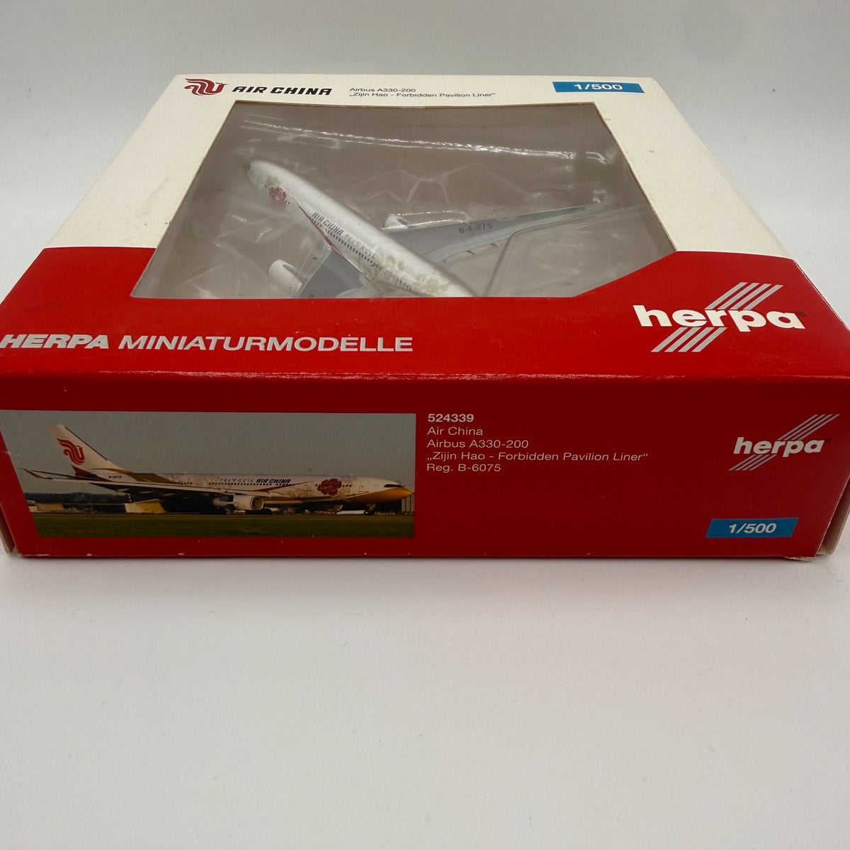 Herpa Wings 1:500 Air China A330-200 Forbidden Pavilion Liner