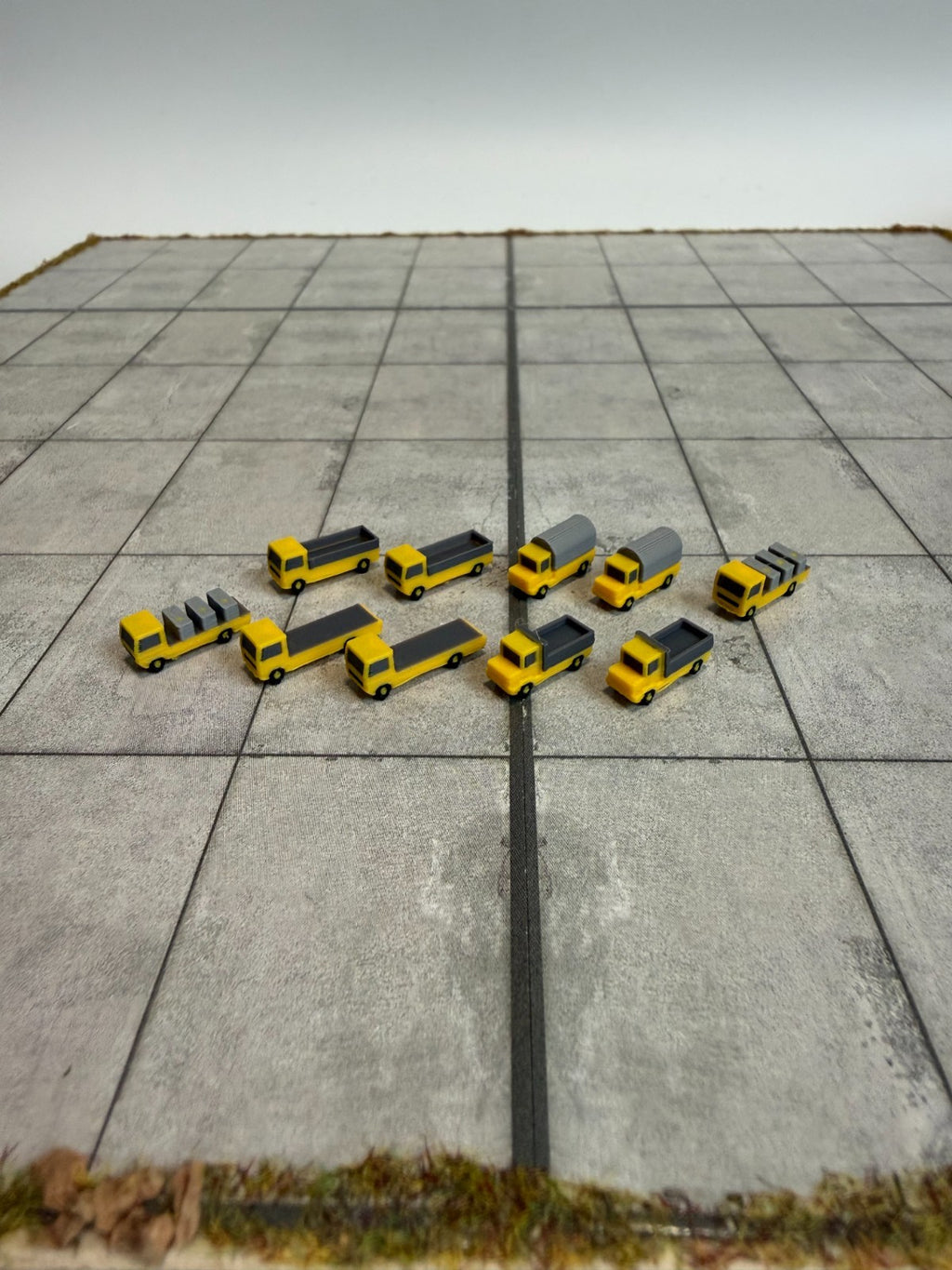 für Herpa Wings 1:500 / 1:400 12x LKW Trucks GSE  / Airport Accessoires