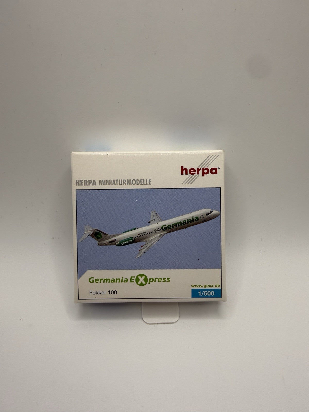 Herpa Wings 1:500 Germania Fokker 100