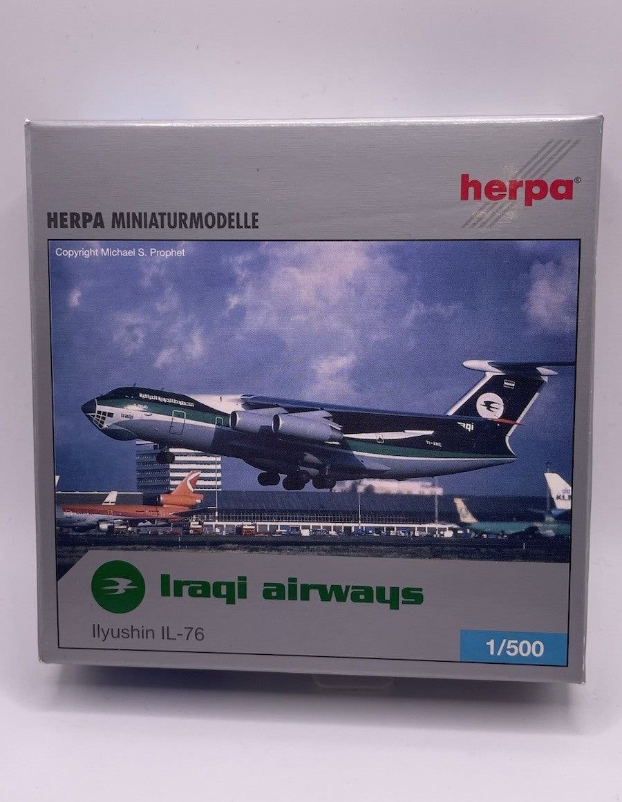Herpa Wings 1:500 Iraqi Airways IL-76