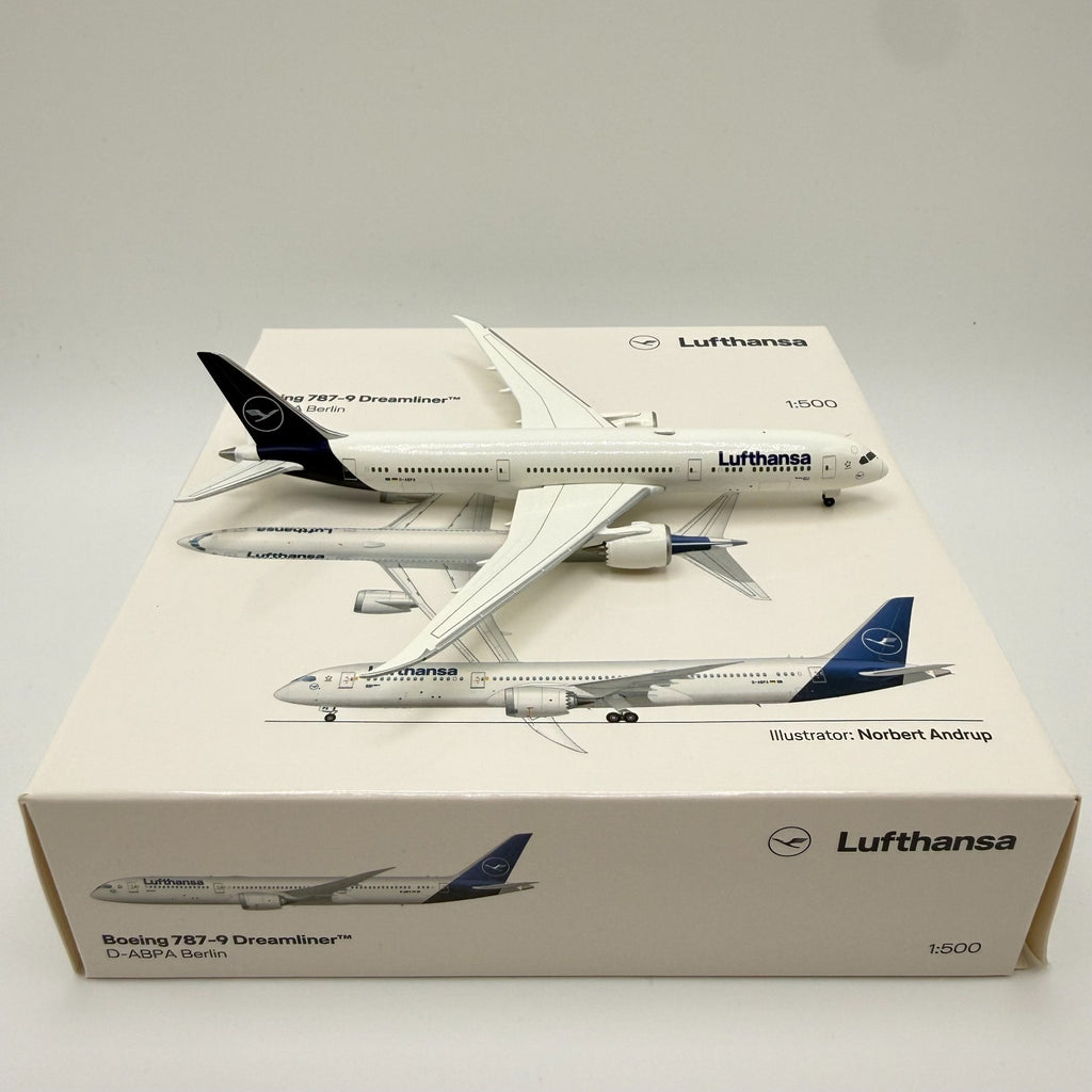 Herpa Wings 1:500 Lufthansa 787-9 D-ABPA Berlin