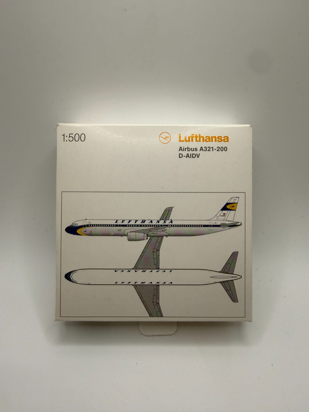 Herpa Wings 1:500 Lufthansa A321 Retro D-AIDV