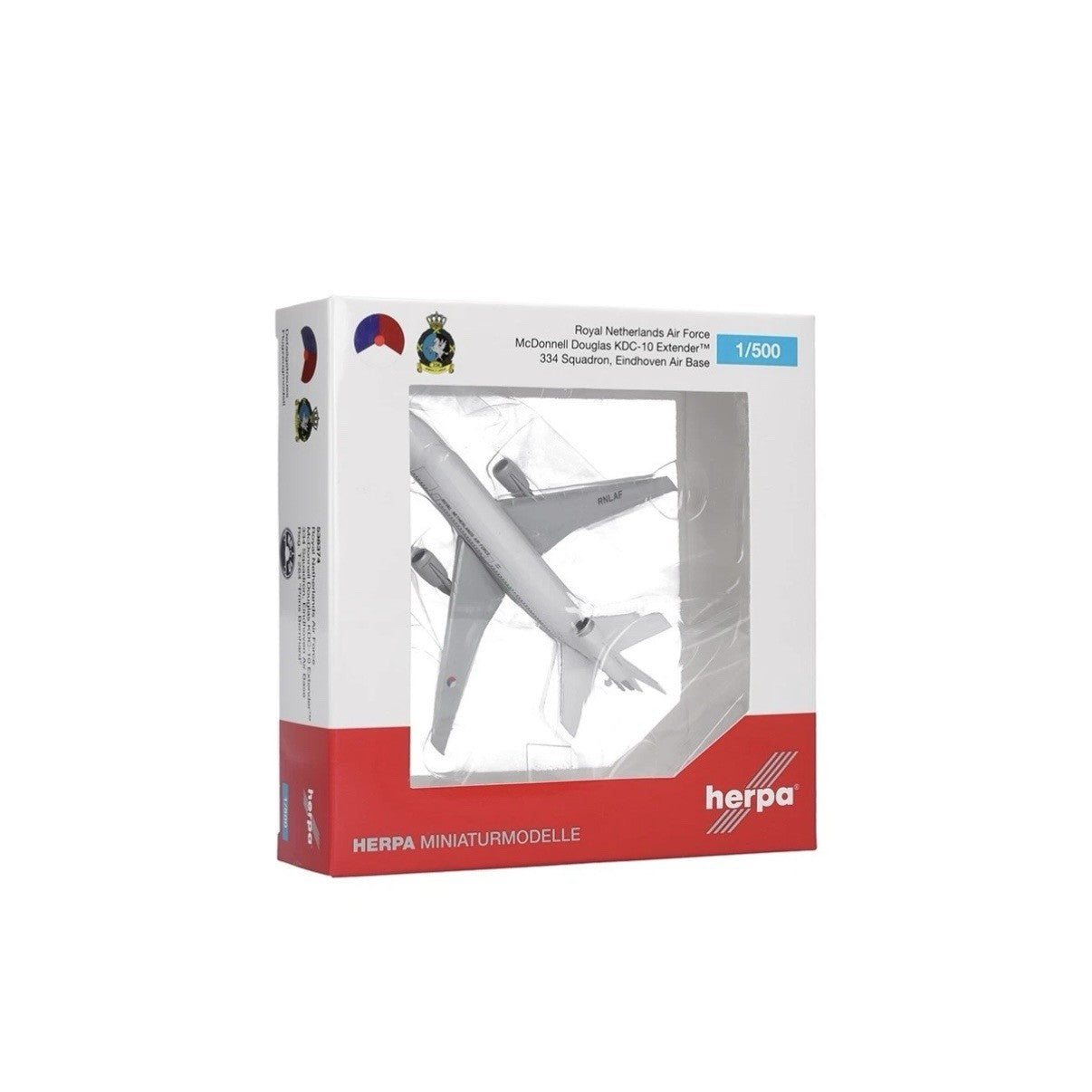 Herpa Wings 1:500 Royal Netherlands AF Douglas DC-10 538374