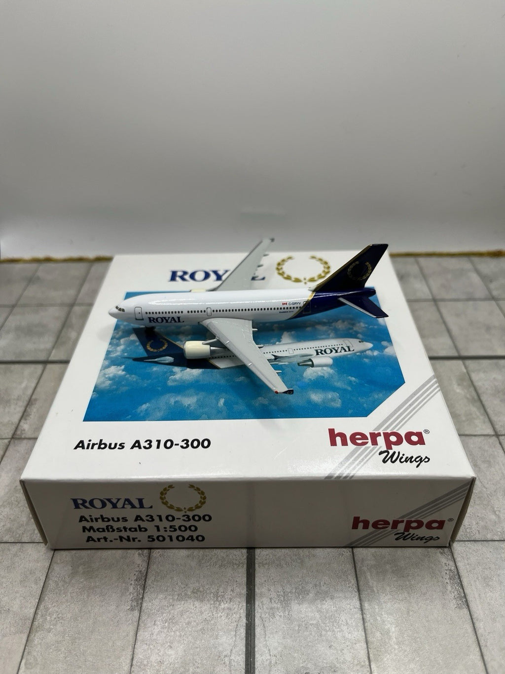 Herpa Wings 1:500 Royal A310