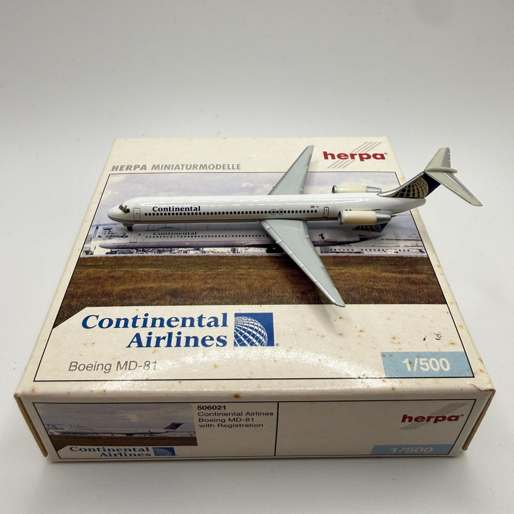 Herpa Wings 1:500 Continental Airlines MD-81