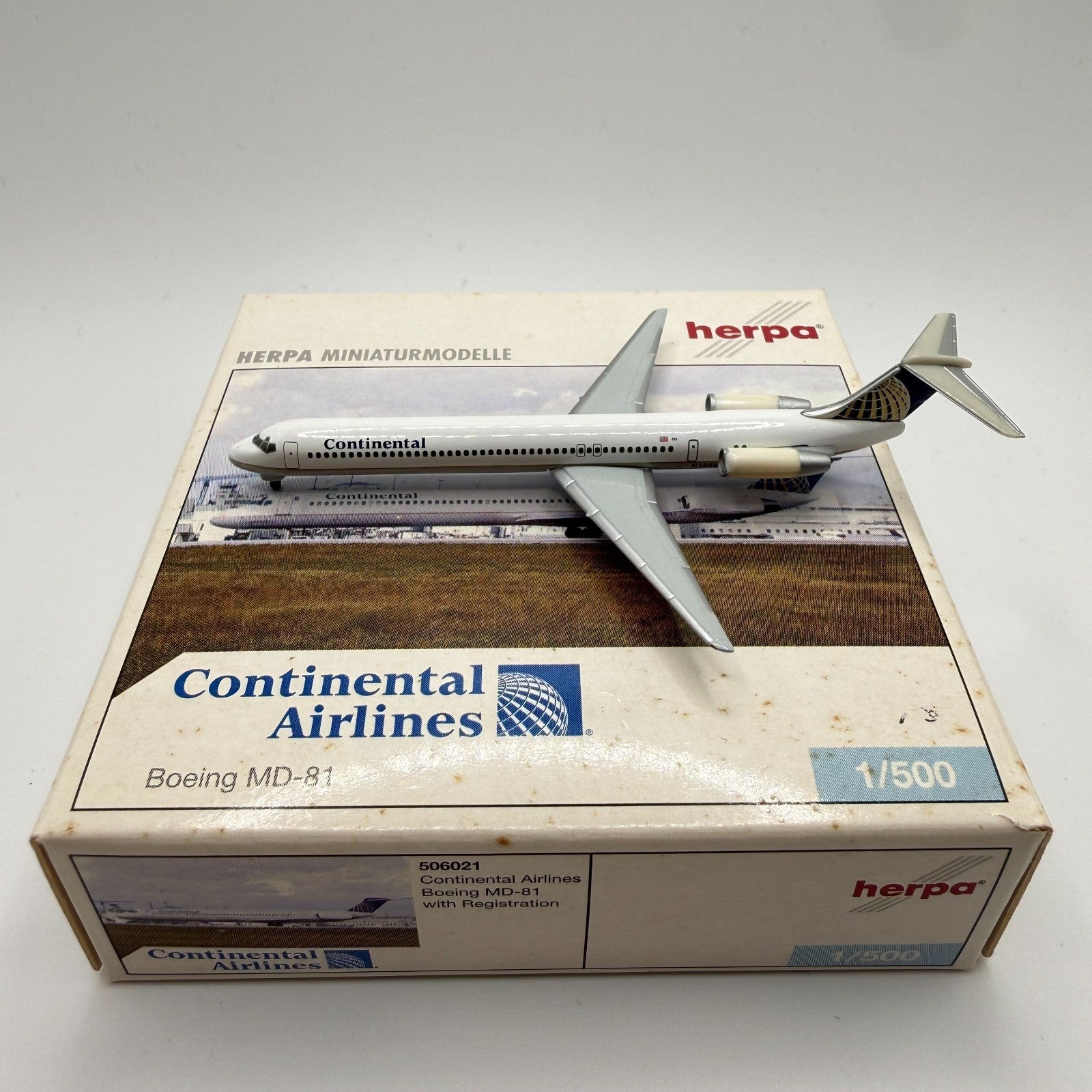 Herpa Wings 1:500 Continental Airlines MD-81