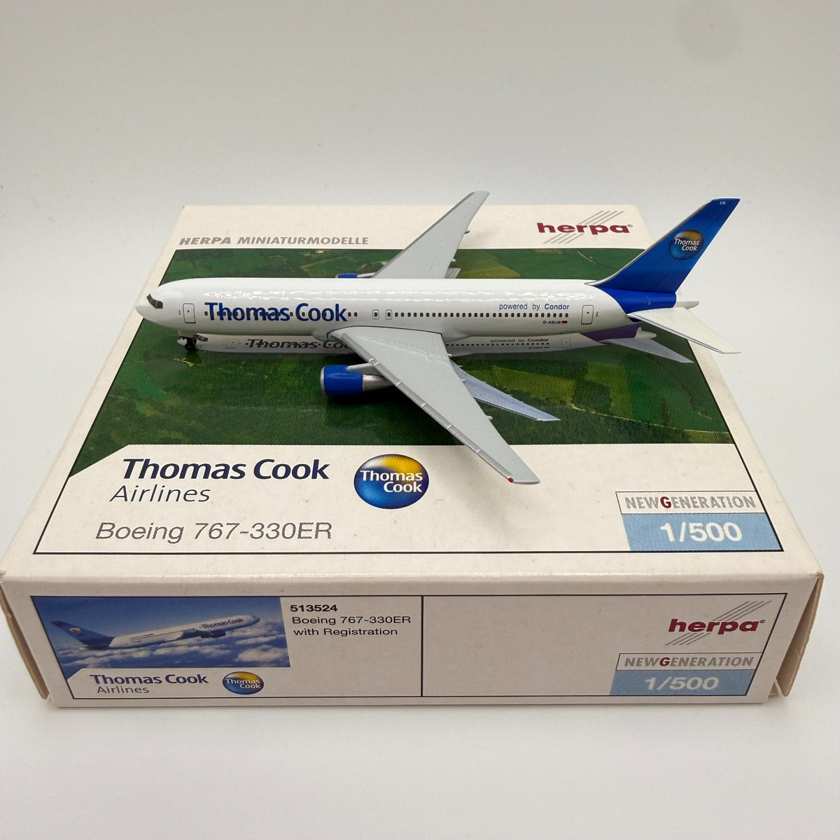 Herpa Wings 1:500 Thomas Cook Airlines 767-300ER