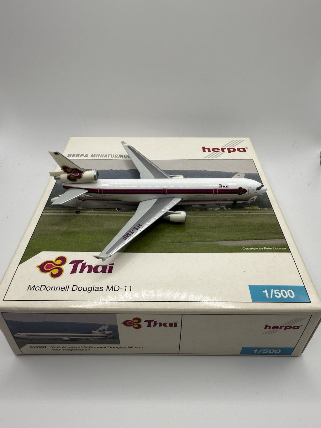 Herpa Wings 1:500 Thai Airways MD-11