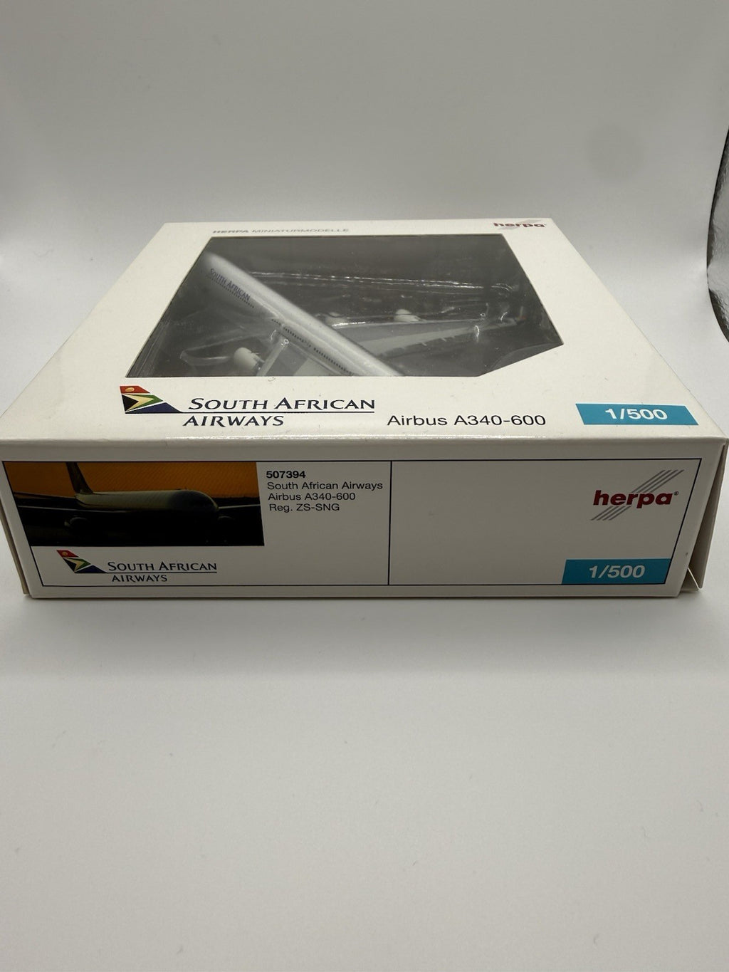 Herpa Wings 1:500 South African Airways A340-600
