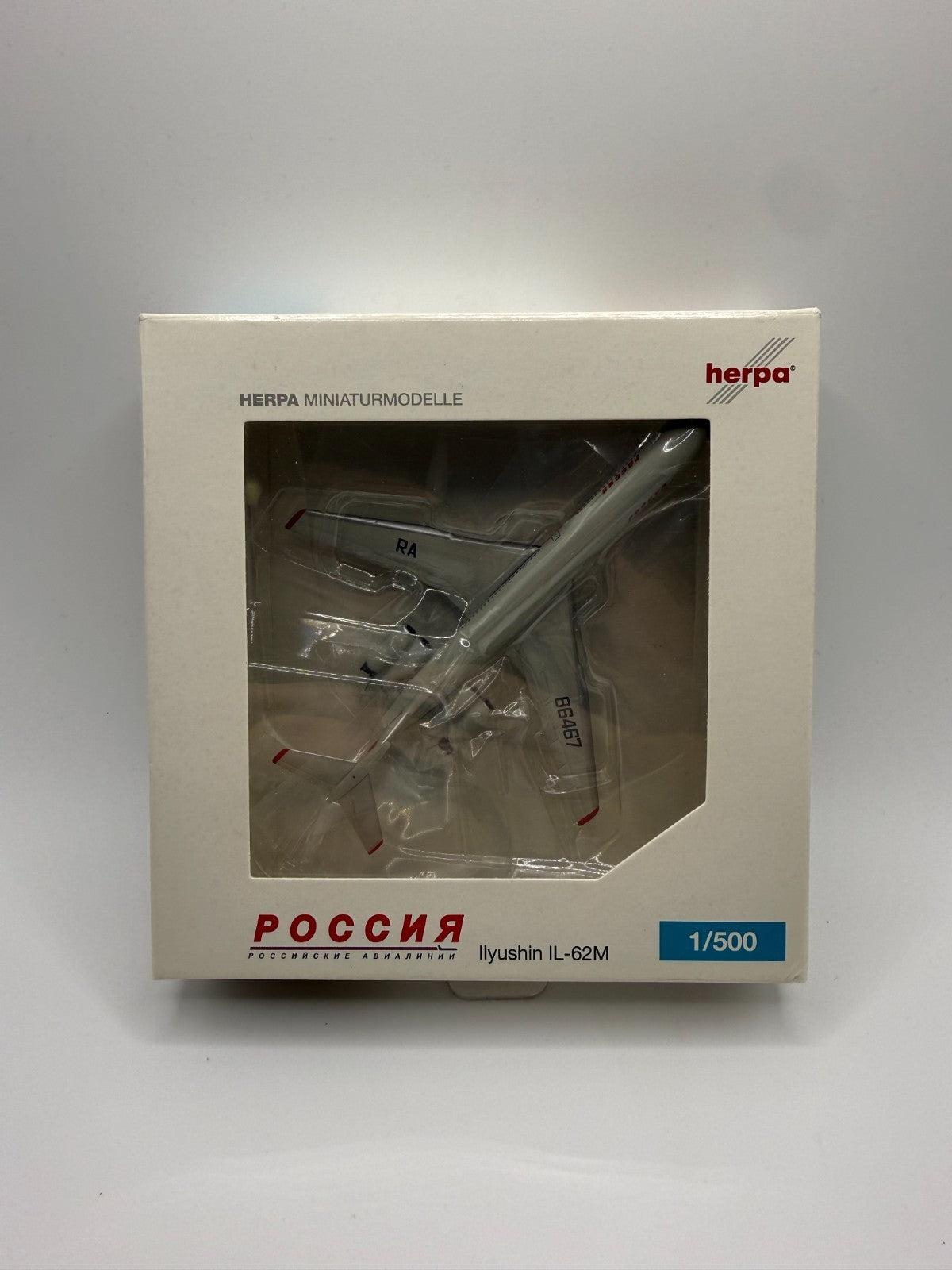 Herpa Wings 1:500 Rossiya Il-62M