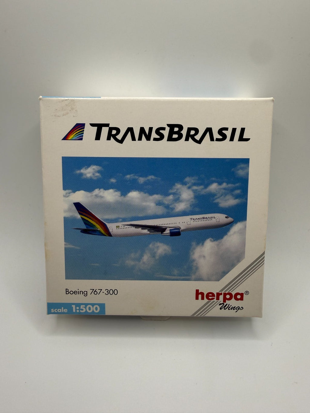 Herpa Wings 1:500 Trans Brasil 767-300