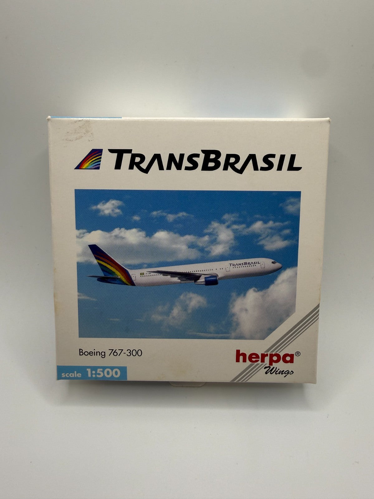 Herpa Wings 1:500 Trans Brasil 767-300