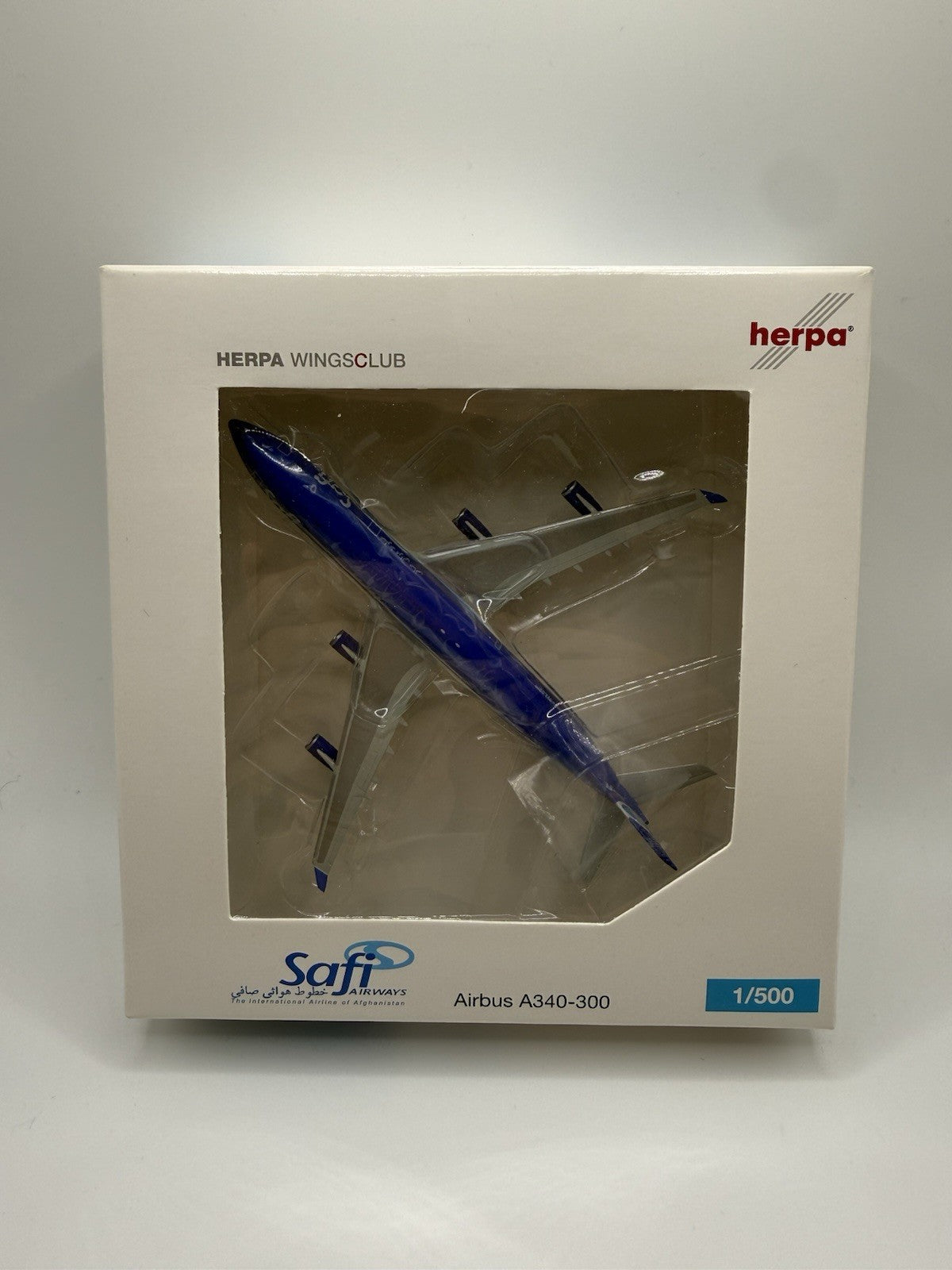 Herpa Wings 1:500 Safi Airways A340-300