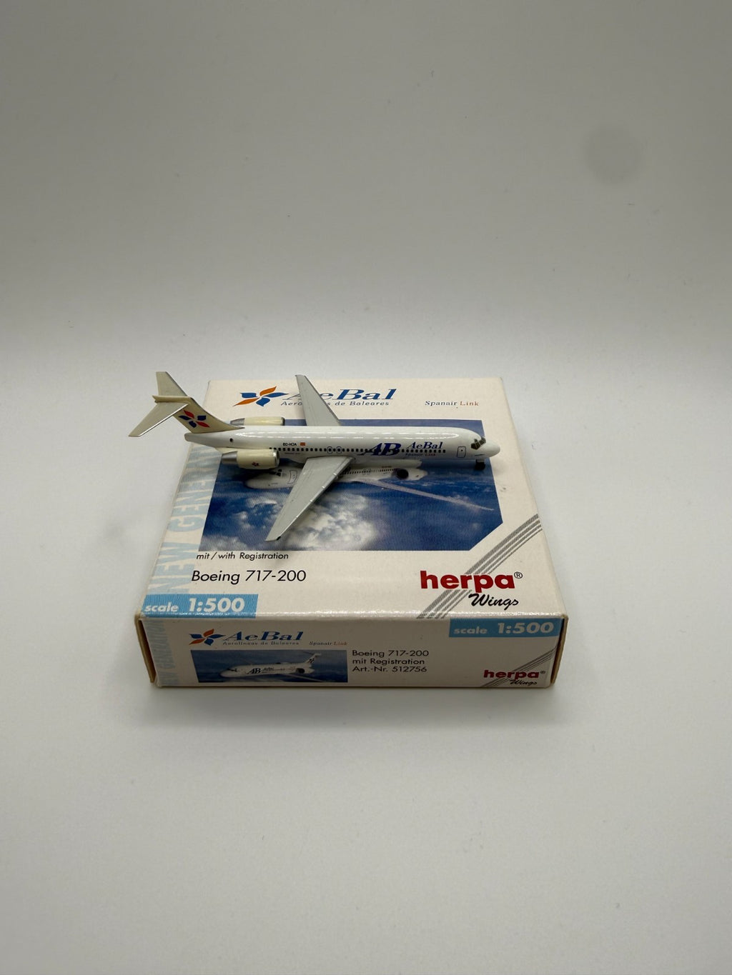 Herpa Wings 1:500 AeBal 717-200