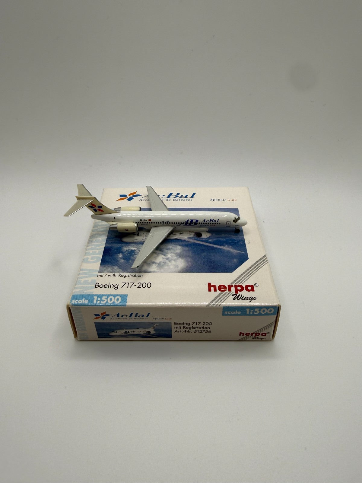 Herpa Wings 1:500 AeBal 717-200