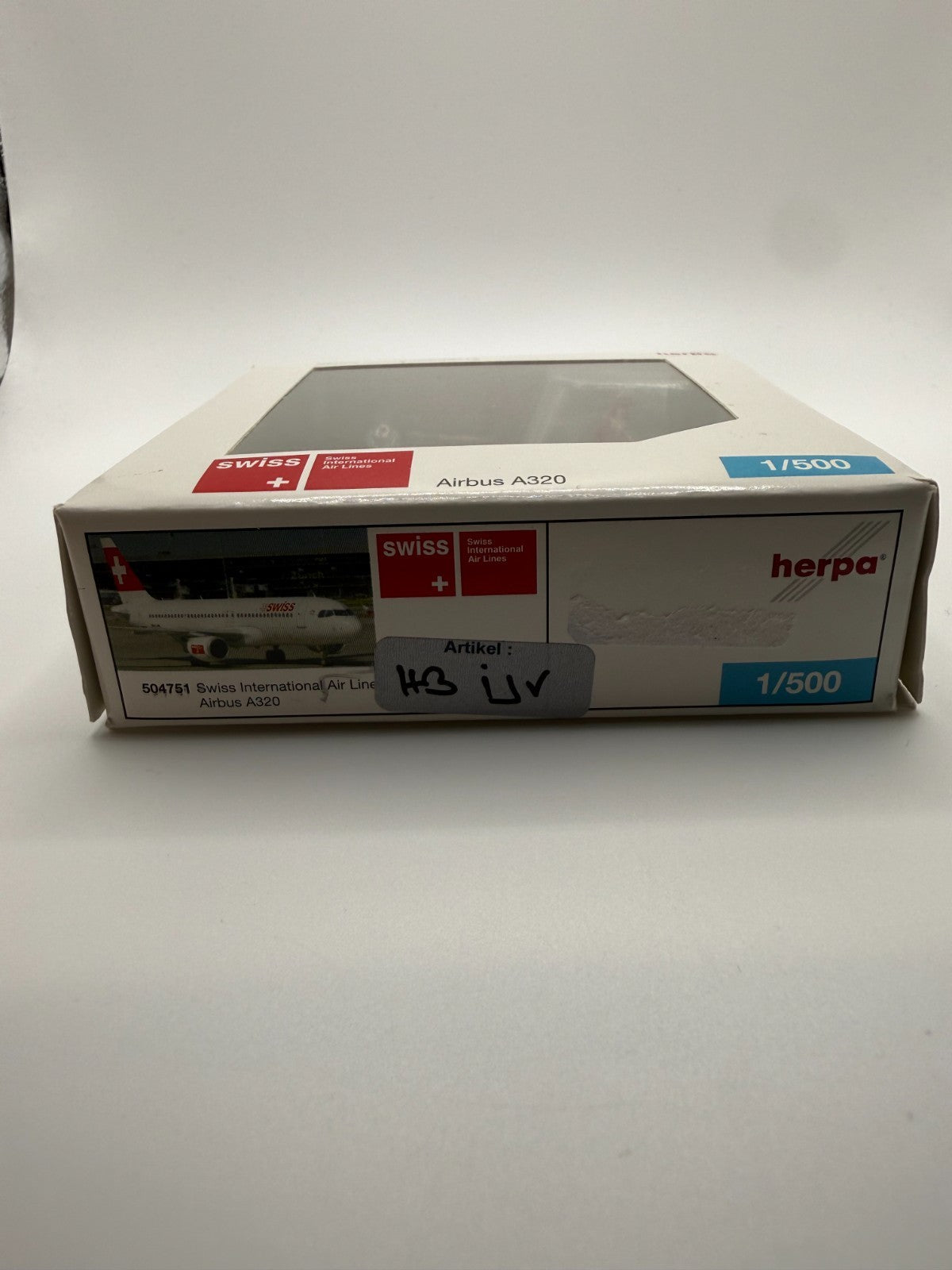 Herpa Wings 1:500 Swiss A320