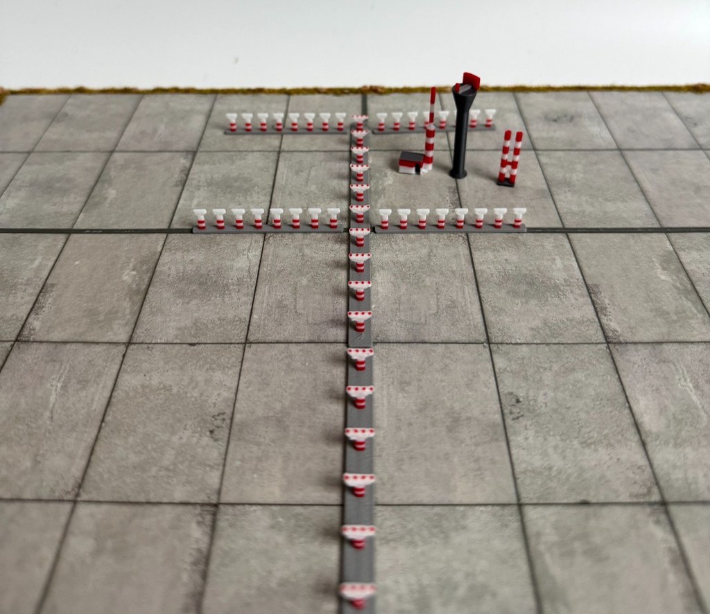 für Herpa Wings 1:500 / 1:400 ILS System / Airport Accessoires GSE