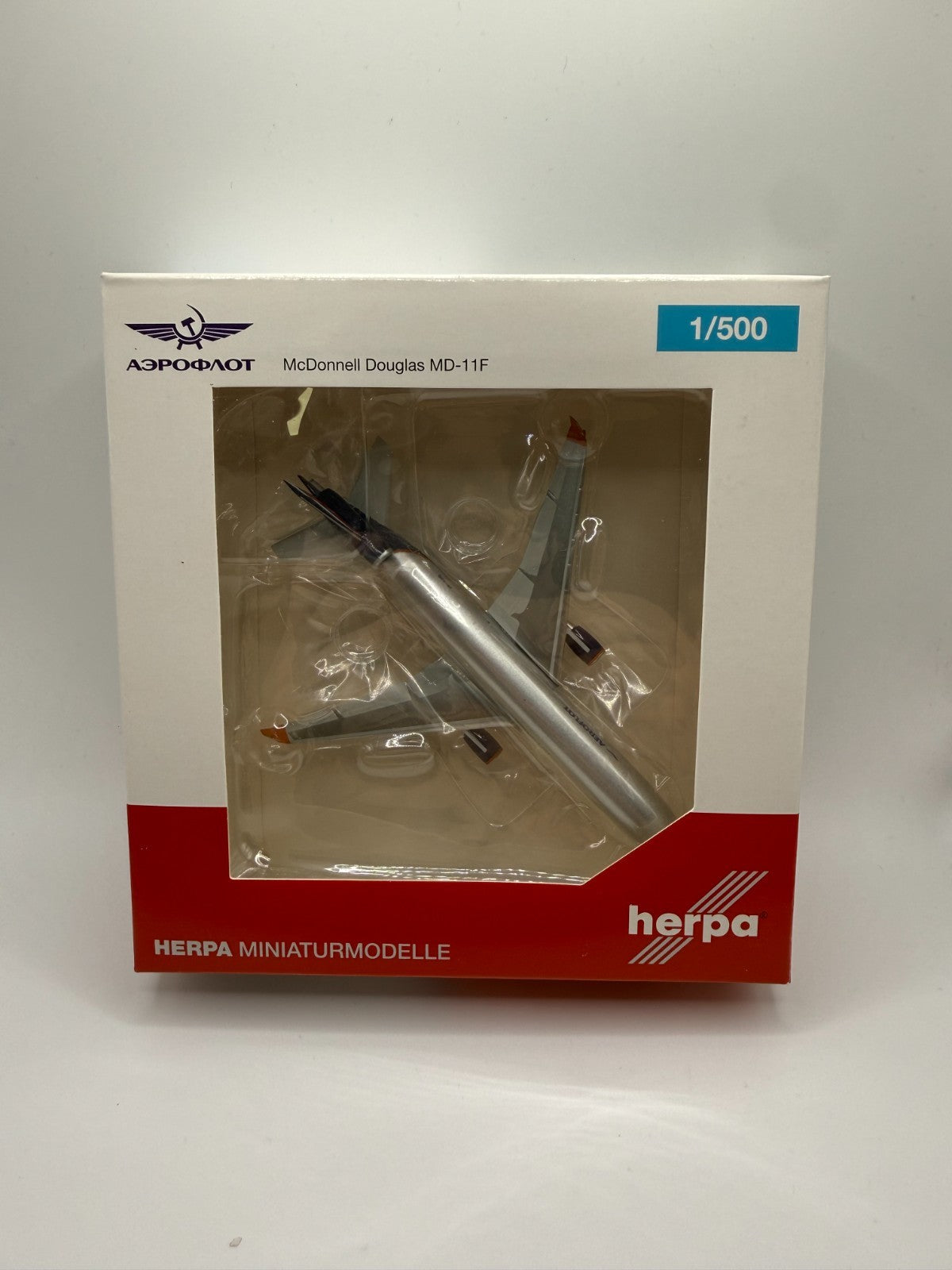 Herpa Wings 1:500 Aeroflot Cargo MD-11F