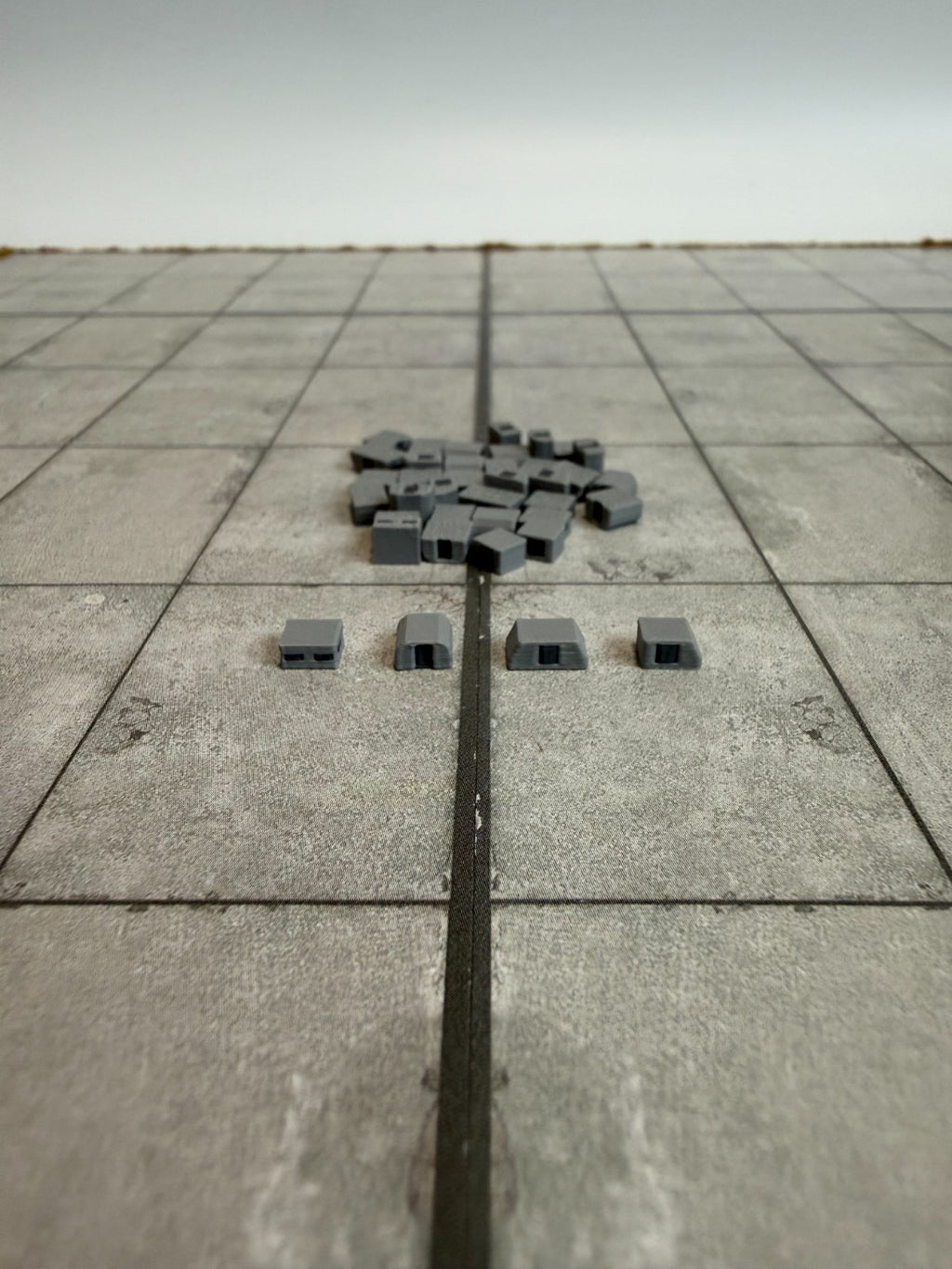 für Herpa Wings 1:500 / 1:400 Cargo Vehicles Set GSE / Airport Accessoires