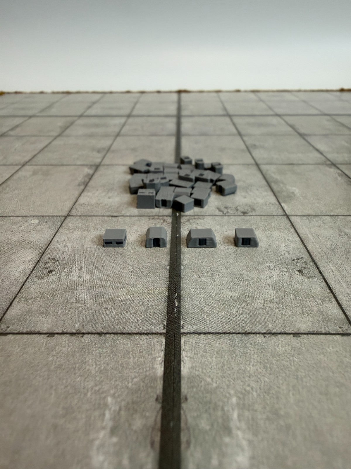 für Herpa Wings 1:500 / 1:400 Cargo Vehicles Set GSE / Airport Accessoires