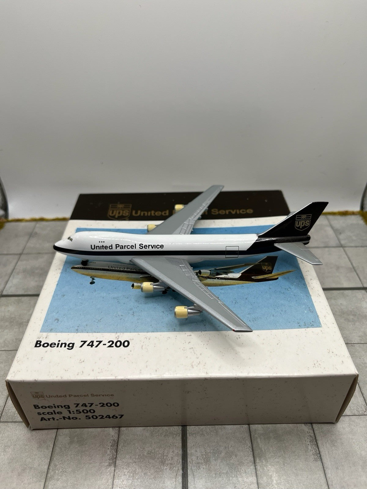 Herpa Wings 1:500 UPS Airlines 747-200
