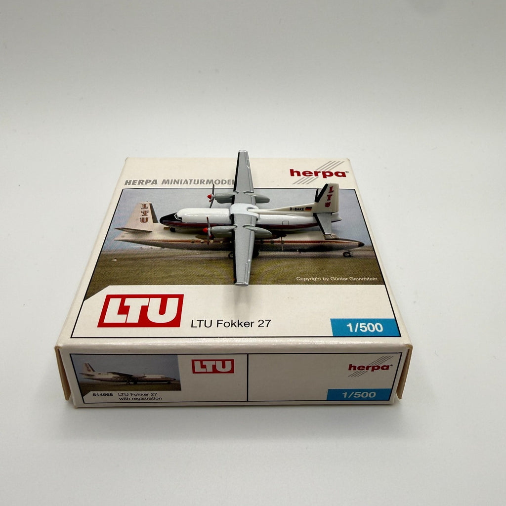 Herpa Wings 1:500 LTU Fokker 27