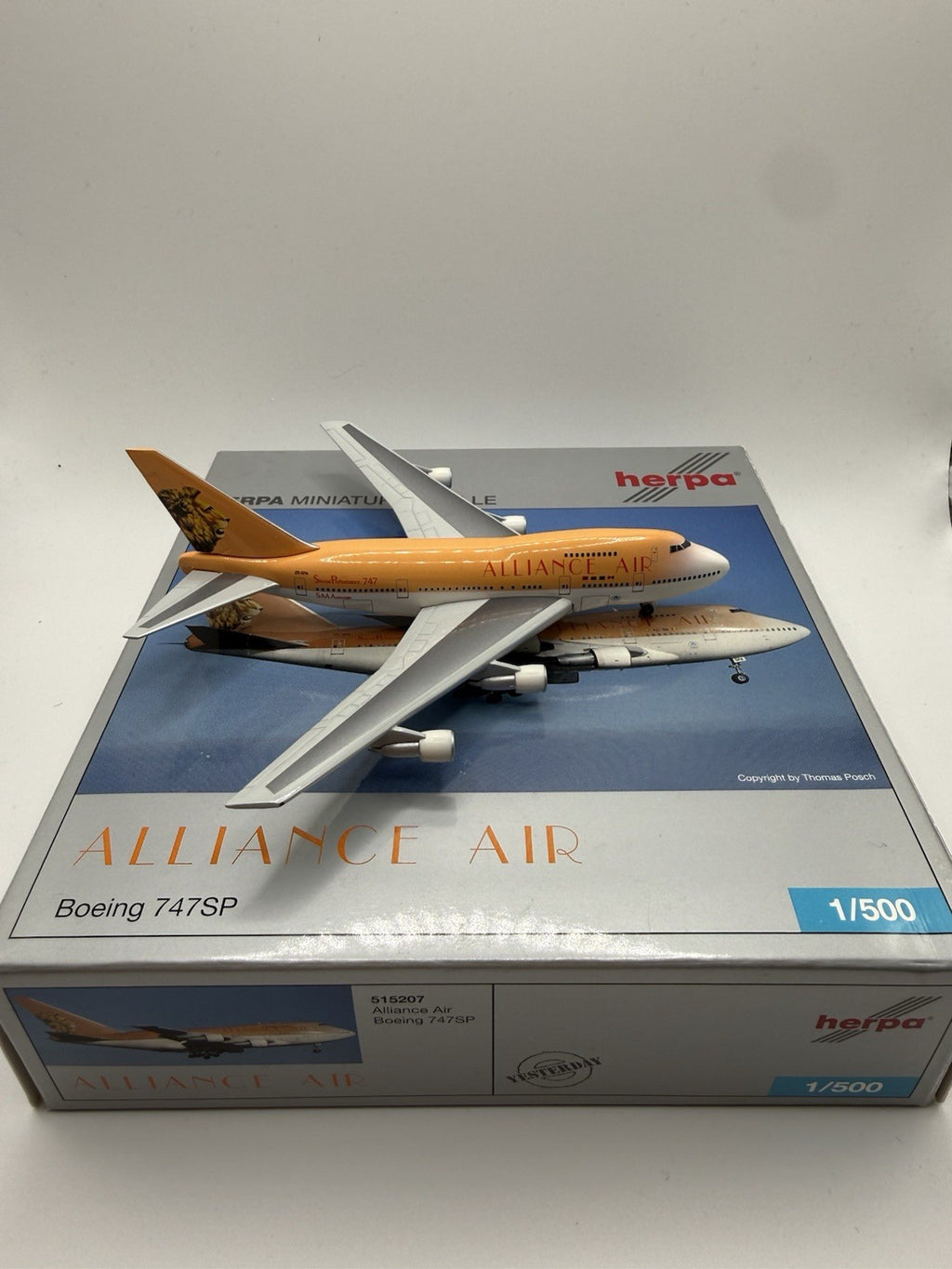 Herpa Wings 1:500 Alliance Air 747SP