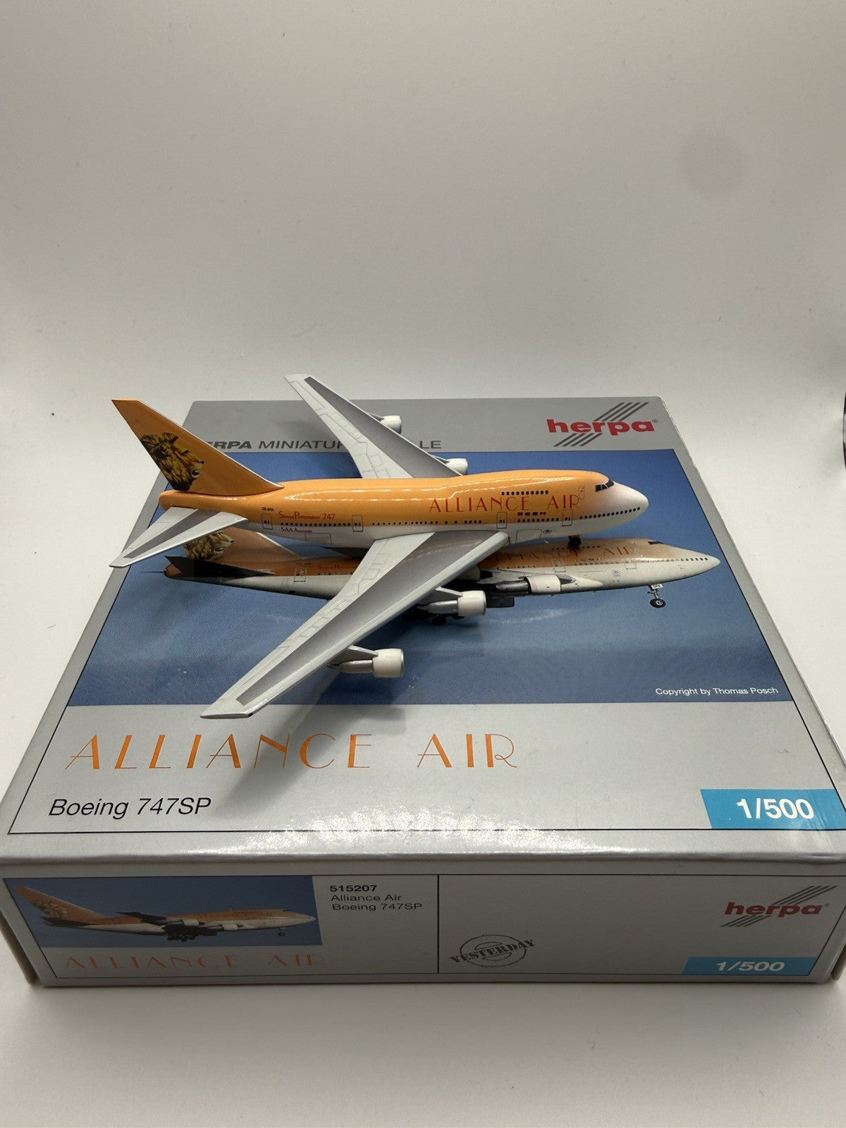 Herpa Wings 1:500 Alliance Air 747SP