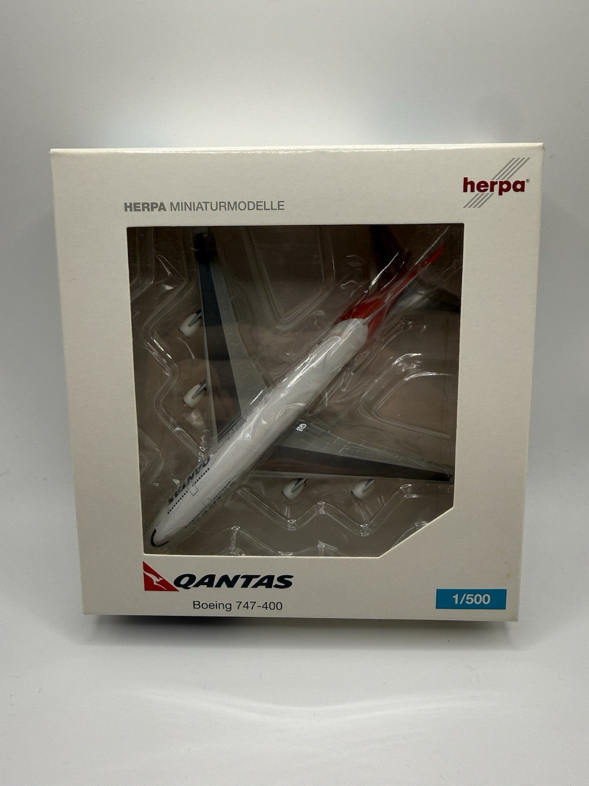 Herpa Wings 1:500 Qantas 747-400