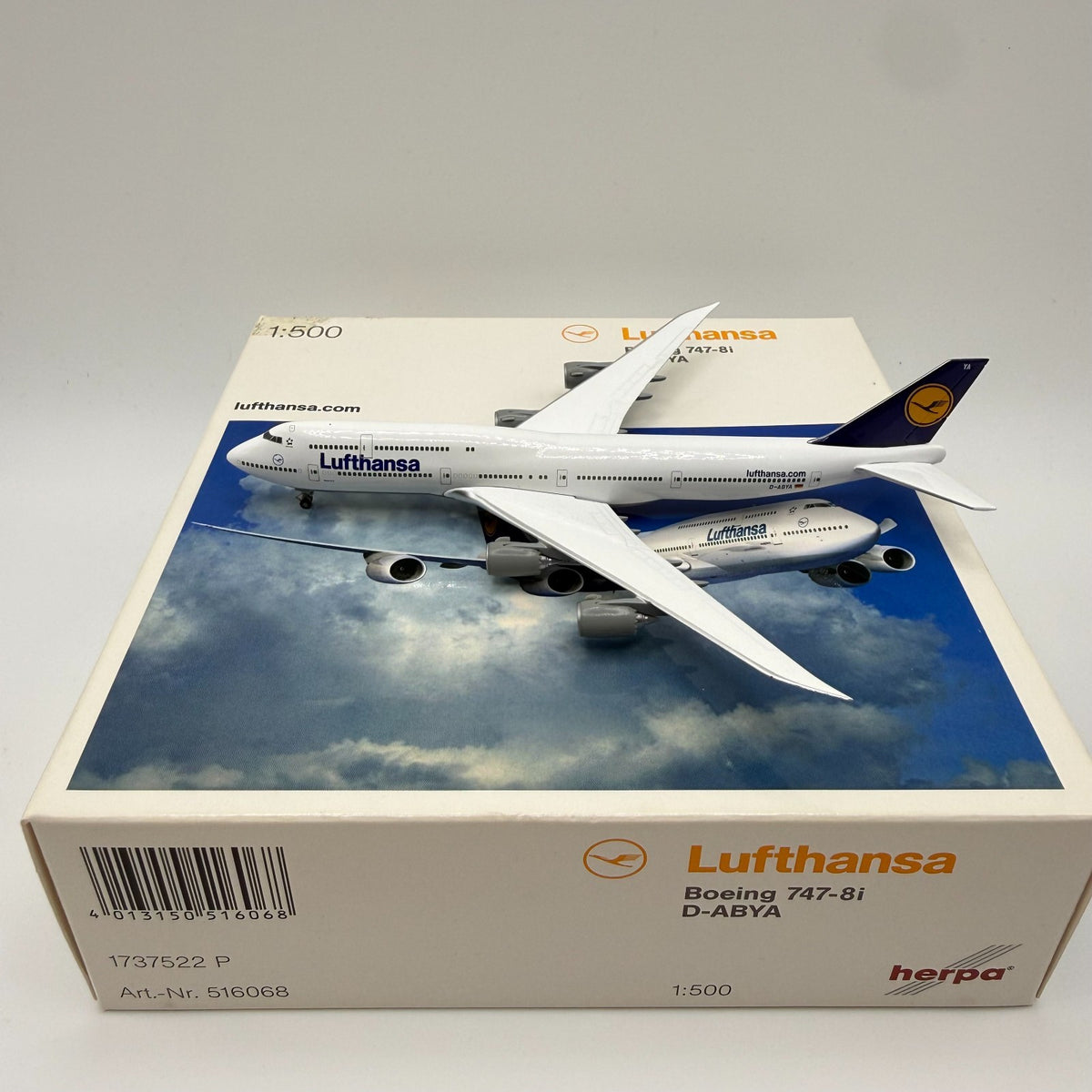 Herpa Wings 1:500 Lufthansa 747-8i