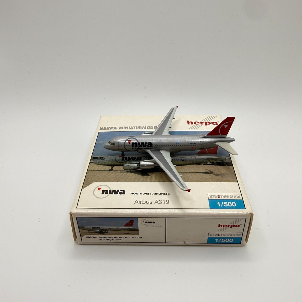 Herpa Wings 1:500 NWA Northwest Airlines A319