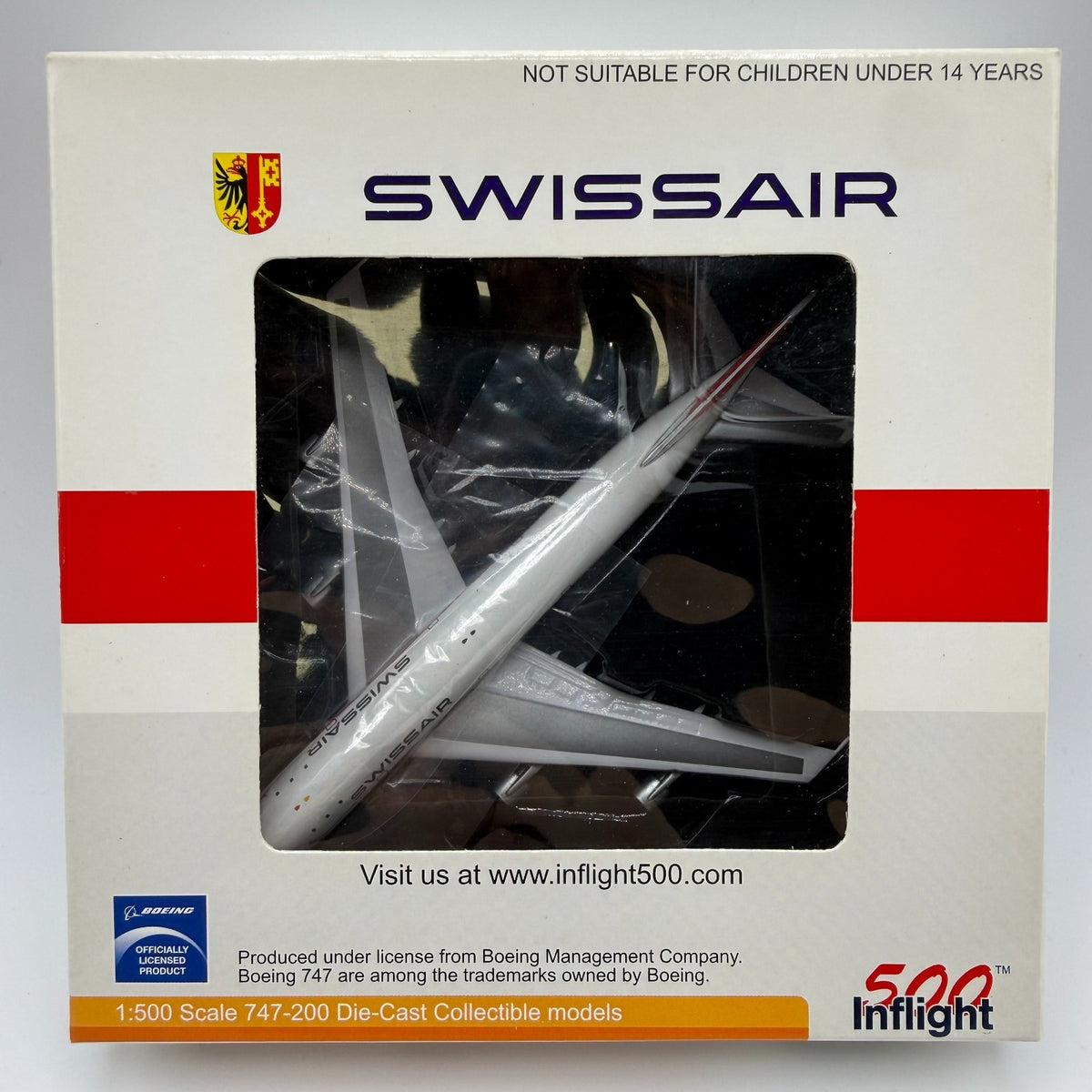 Herpa Wings 1:500 / Inflight500 Swissair 747-200