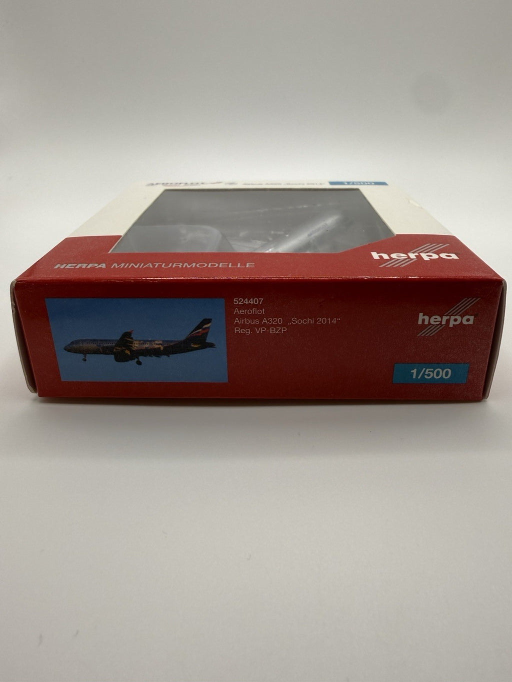 Herpa Wings 1:500 Aeroflot A320 Sochi 2014