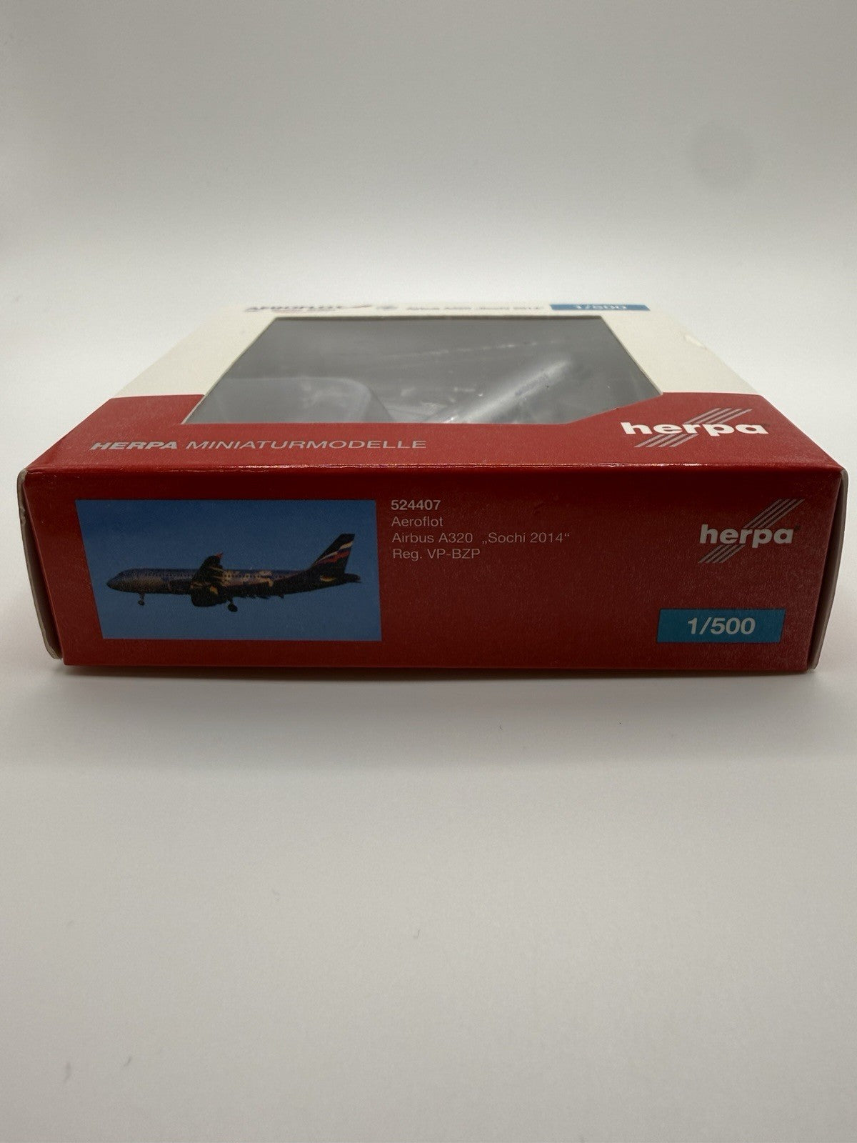 Herpa Wings 1:500 Aeroflot A320 Sochi 2014