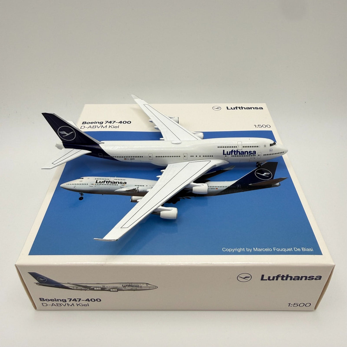 Herpa Wings 1:500 Lufthansa 747-400