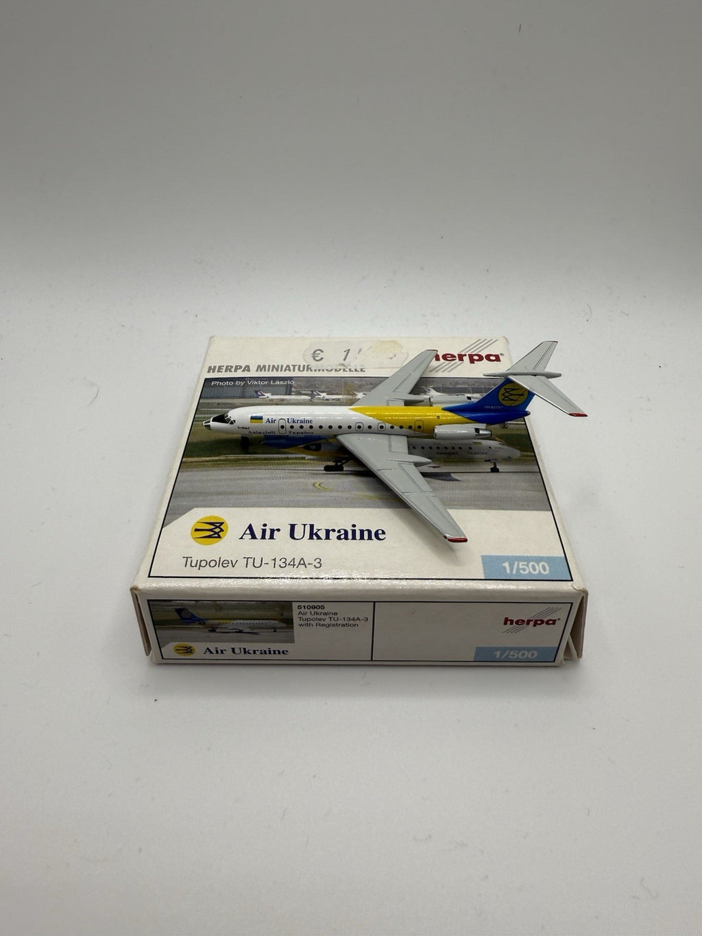 Herpa Wings 1:500 Air Ukraine Tu-134