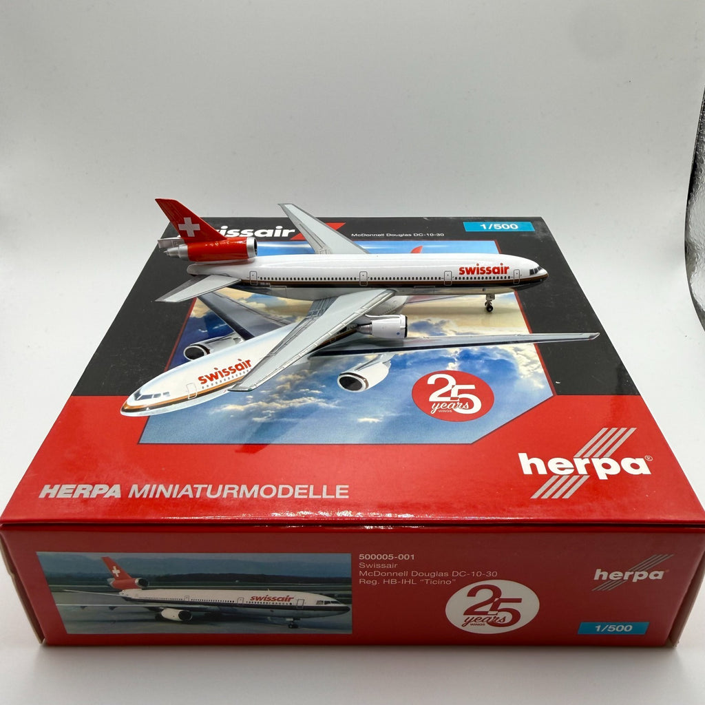Herpa Wings 1:500 Swissair  DC-10