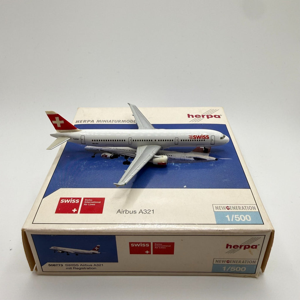 Herpa Wings 1:500 Swiss Air A321