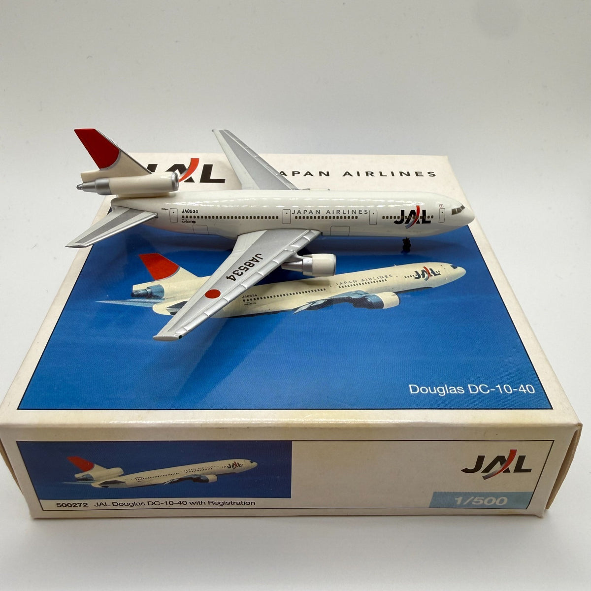Herpa Wings 1:500 JAL Japan Airlines DC-10