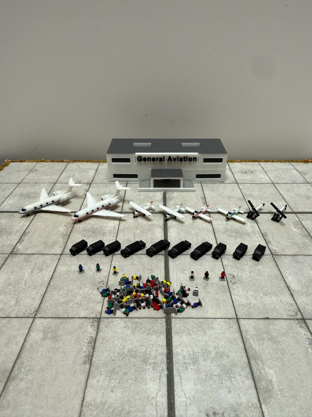für Herpa Wings 1:500 Bundle Set General Aviation GSE / Airport
