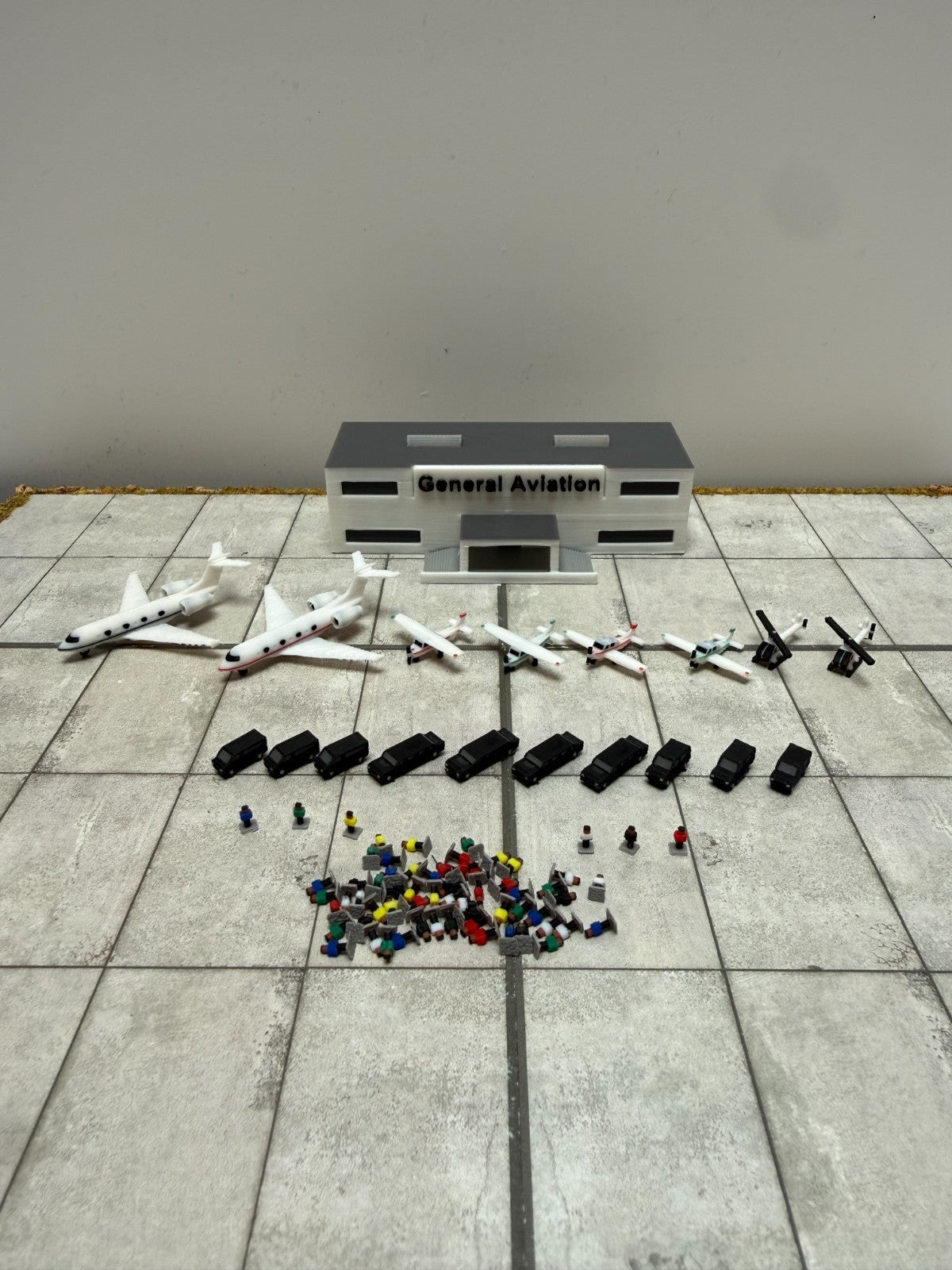 für Herpa Wings 1:500 Bundle Set General Aviation GSE / Airport
